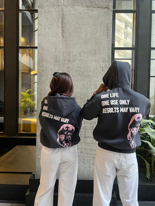 ONE LIFE (BLACK) - HOODIE