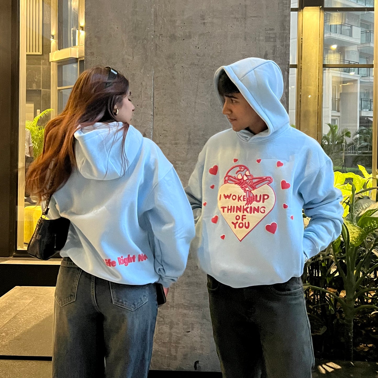WAKE UP LOVE HOODIE DUO