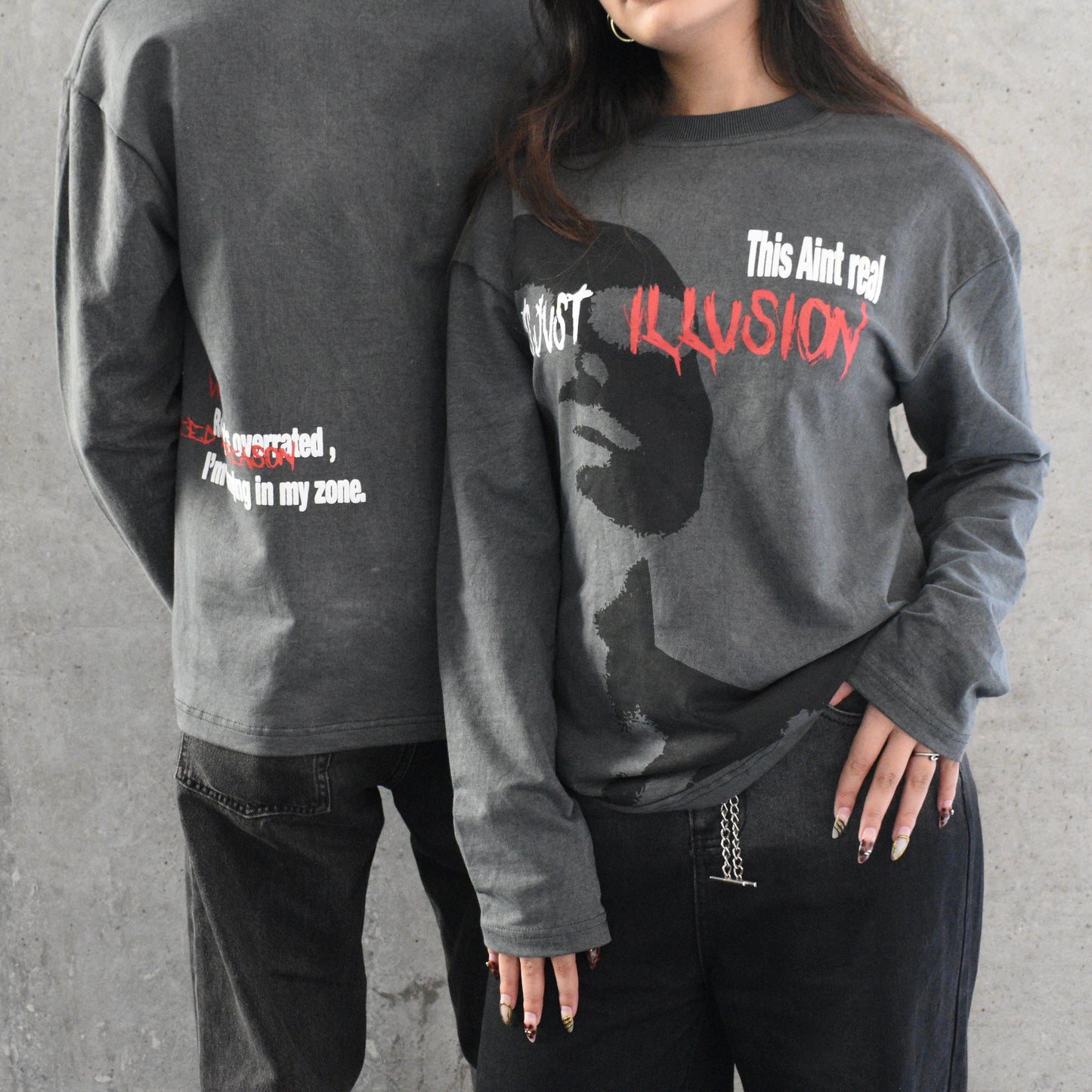 ILLUSION LIGHTWEIGHT SWEATSHIRT
