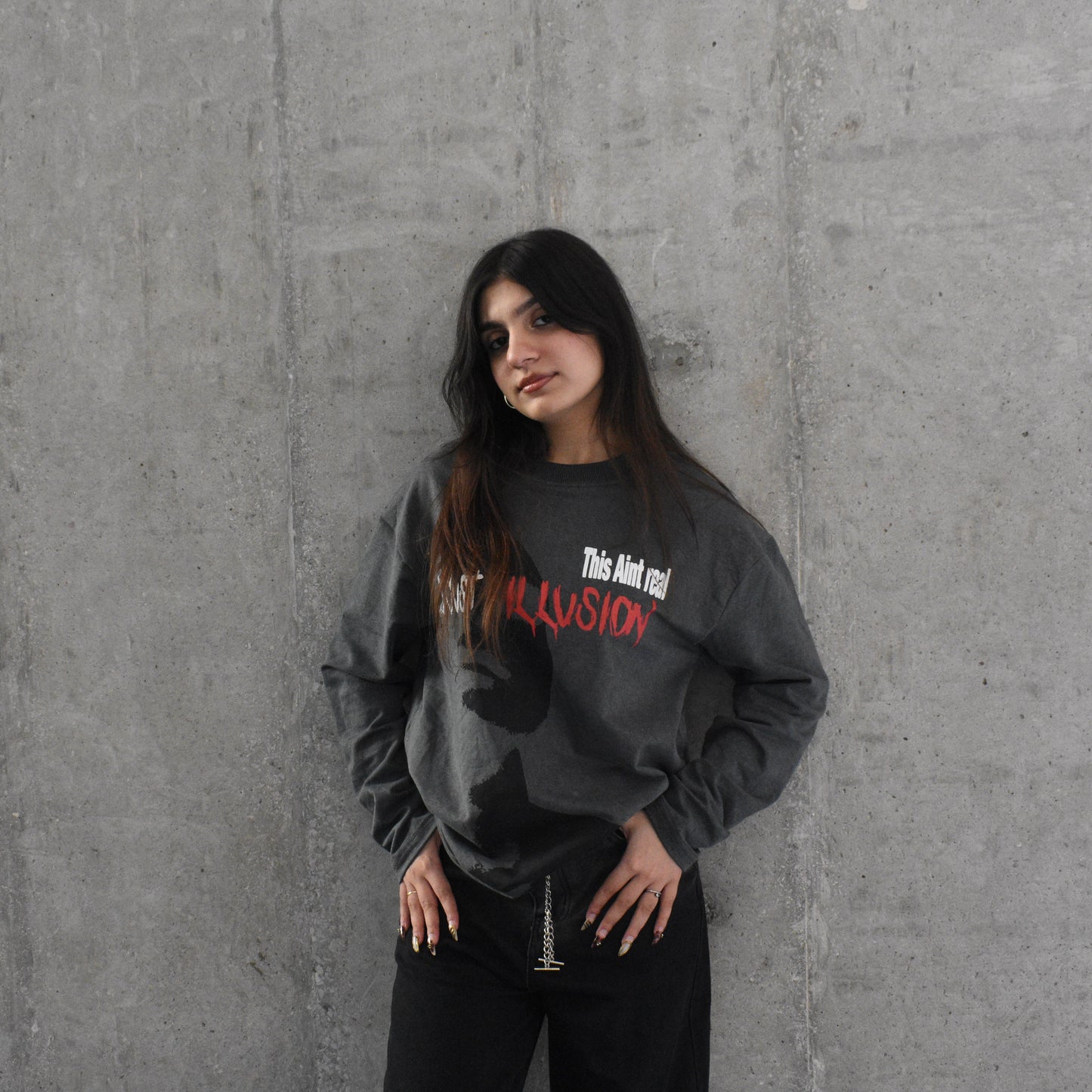 ILLUSION LIGHTWEIGHT SWEATSHIRT